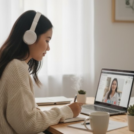 Mentor profesional membimbing peserta magang, ilustrasi mengenai keunggulan program Satu Magang dengan bimbingan langsung dari mentor profesional. 