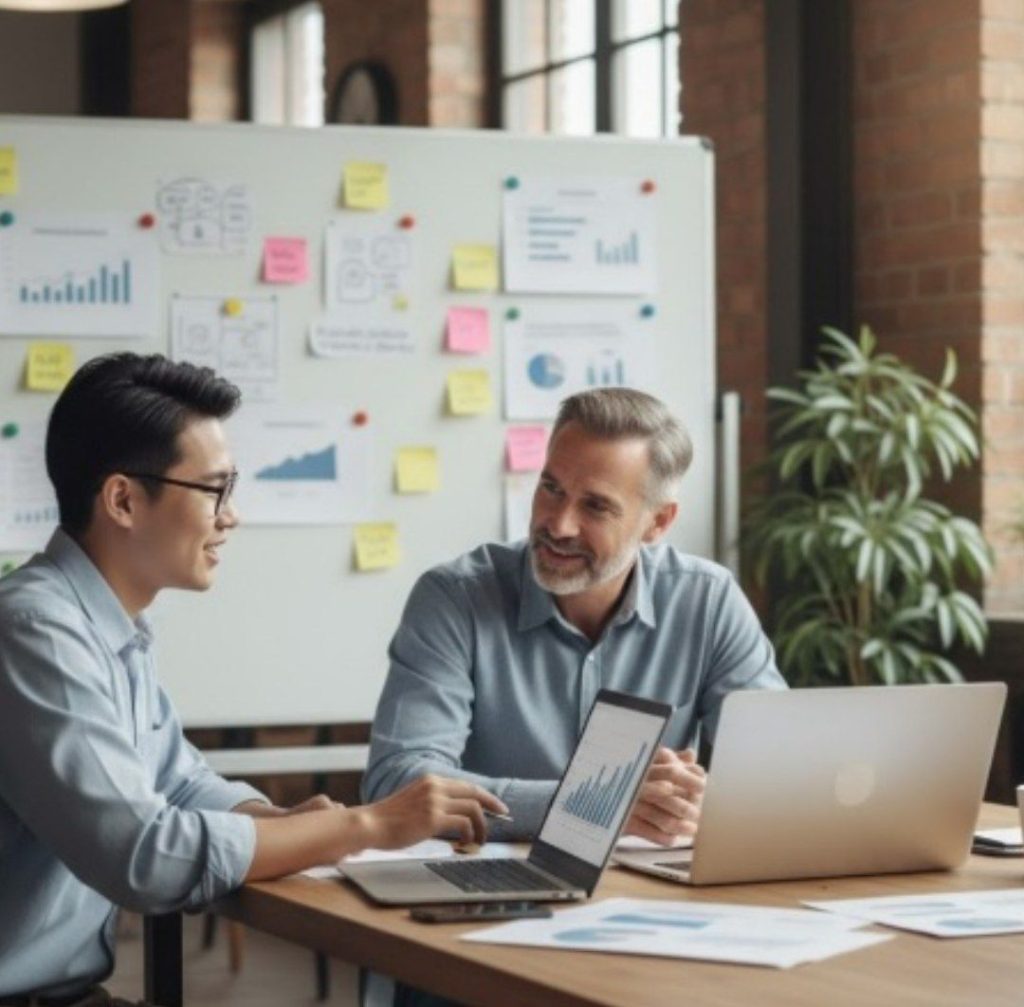 Mahasiswa mempelajari budaya kerja profesional melalui magang berbasis proyek.