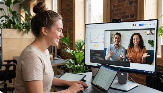 Komunitas mentoring online membantu pengembangan karier intern.